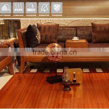 wood grain geothermic floor