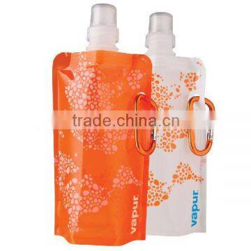 2014 cheapest promotion gift foldable water bottle