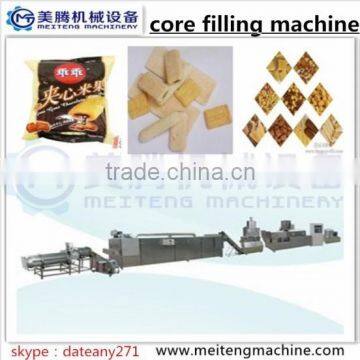 Automatic Core filling snacks making machine