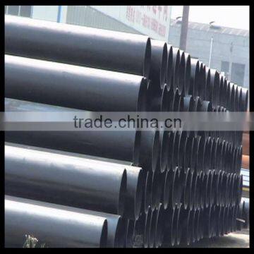 black painted steel pipe price per meter