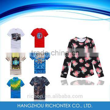 lady's sublimation printing t-shirt