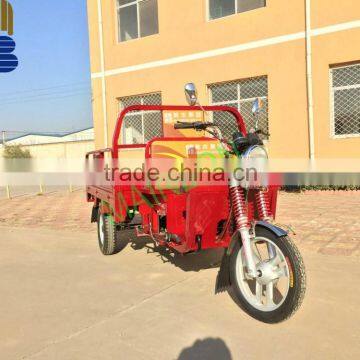 Hot selling gasline cargo carriage van cargo truck battery 3 wheel e loader