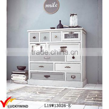 Solid Fir Wood Vintage Shabby Chic Furniture Multi-Drawer                        
                                                Quality Choice