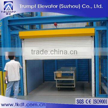 Fixed warehouse cargo elevator, hydraulic freight elevator