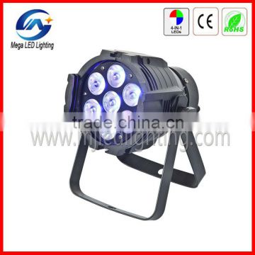 DMX512 7pcs*10W Mini 4IN1 LED Par Light Lamp