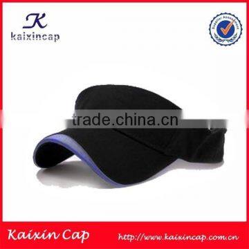 high quality hot sale new fashion wide brim design your own sun visor hat