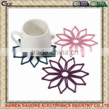 Custom Multi-Purpose Silicone Rubber Coaster Hot Pad and Coaster