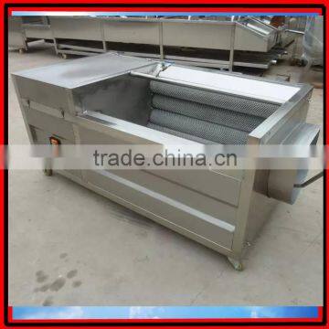 Commercial Brush Type Root Vegetable Washing and Peeling Machine