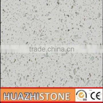 Popular Cream Glass Crystal White Artificial marble