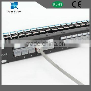 c5e rj45 patch panel with led light, network products ethernet patch panel