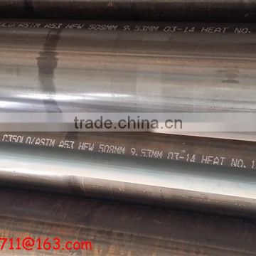 TPCO bs1387 erw black steel pipe