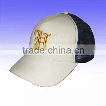 Wholesale Promotion Cheap Fancy White Yellow Baseball Caps photo-3