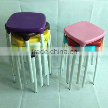 Wholesale high quality simple design PLASTIC STOOL/ multifunctional PLASTIC STOOL/PLASTIC CHAIR with factory price, HYM-1001