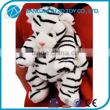 lovely white tigger shape backpacks