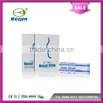 Manufacture Hotsale CE certificated better breath nasal strips to brethe right & reduce snoring