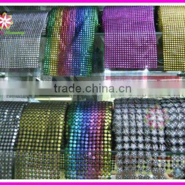 24 line diamond crystal mesh