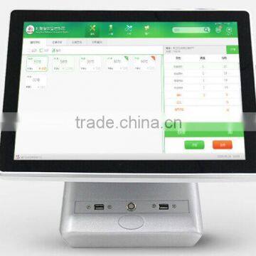 POSBW1511 Full Metal Jacket Durable 15 Inch 5 Wire Resistive Touch Screen All In One POS Machine photo-2