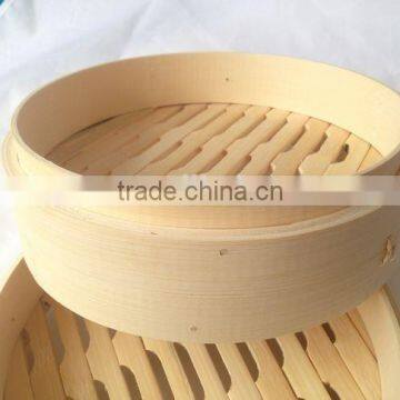 5 inch Bamboo steamer one cover and one layer