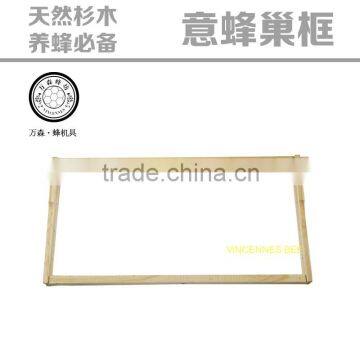 High quality chinese fir beehive frame beekeeping equipments