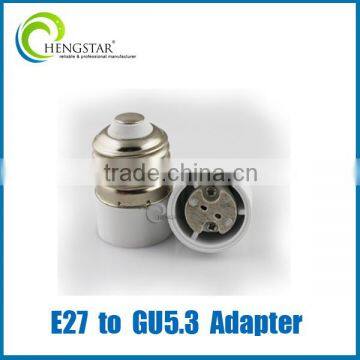 ceramic lamp adapter GU24,GU10,E27,E14,E12, e27 to GU5.3 adapter