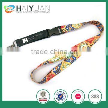 ribbon lanyard with sublimation logo design
