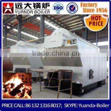 Automatic feeding coal china made wood waste steam boiler