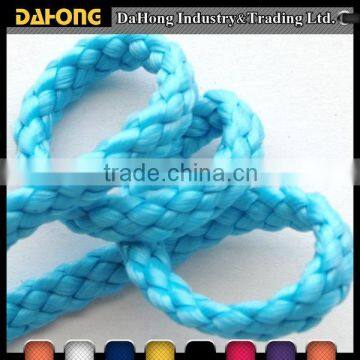 6mm Oeko-tex stand braided drawstring pp braided rope