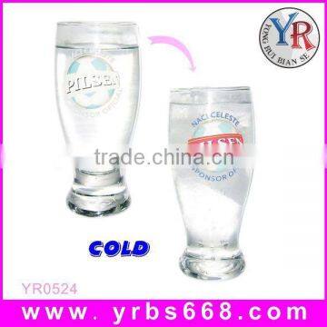 2014 new products promotional gift glass tea cup