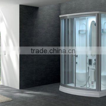 Made in China Shower Steam Room Shower Cabin w/foot massager/FM radio