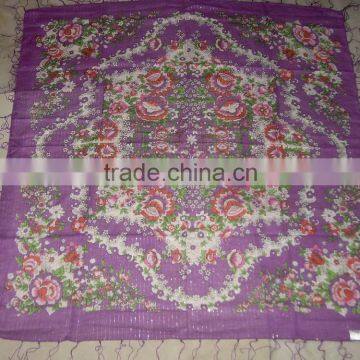 VISCOSE PRINTED SCARVES