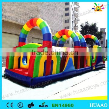 Commercial boot camp inflatable obstacle course