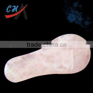 Fashion Natural Gemstone Rose Quartz Massage Tool