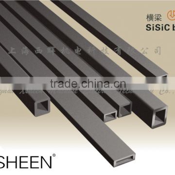 high quality Sisic Beam for shuttle kiln, two-stage roller hearth kiln and other industrial kiln,kiln SiSic Pipe