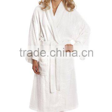 Hotel terry cotton bathrobe