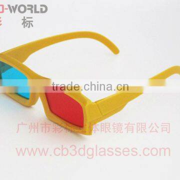 latest fashion style hot sale 3d glasses red cyan filter