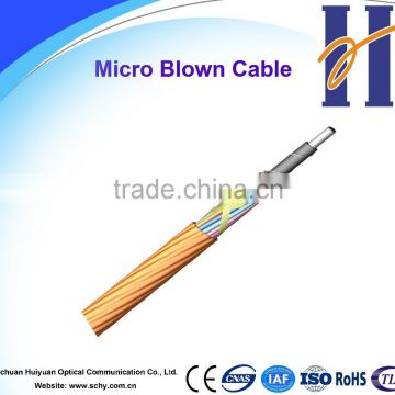 Layer stranding micro air blowing cable 96 core,144core and 192 core communication fiber optic cable