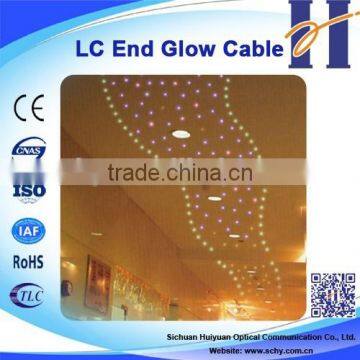 Single Core End Light Cable Plastic optic fiber cable