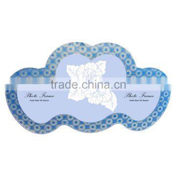 an open window circle style 3D Illusion plastic photo frame ZD1590S