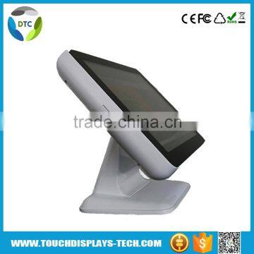 Stock 15 lcd projected capacitive Desktop True Flat touch monitor top quality