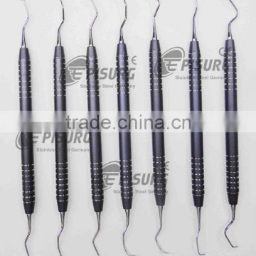 Titanium made Dental Gracy Set of 7 pieces light weight