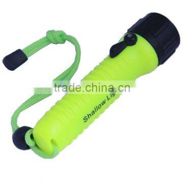 IP 68 high waterpoof flashlight for diving aluminum LED diving light