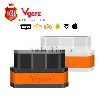 2016 New Arrival 6 Colors Available Newest Vgate iCar 2 WIFI OBD ELM327 Code Reader iCar2 for IOS iPhone iPad Android PC