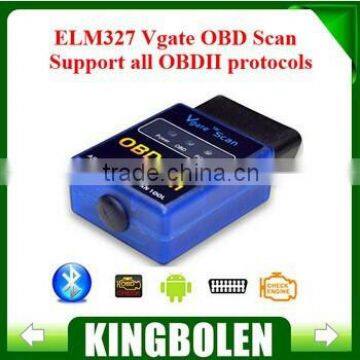 MINI Bluetooth ELM327 Vgate Scan OBDII / OBD2 ELM 327 V2.1 Code Scanner with best price