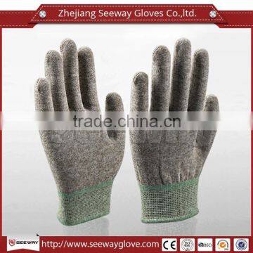 SEEWAY Industrial Gloves Conductive Copper Fiber Gloves Seamless Knitted Without Coating