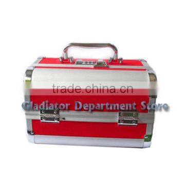 Aluminum Beauty Case D2960S (red color)