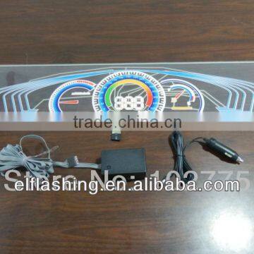 70*16cm el car sticker/ can be custom el car sticker/ 8000hours lifetime el car sticker