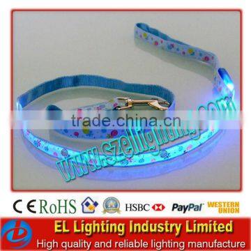 LED flashing dog leash can make large size