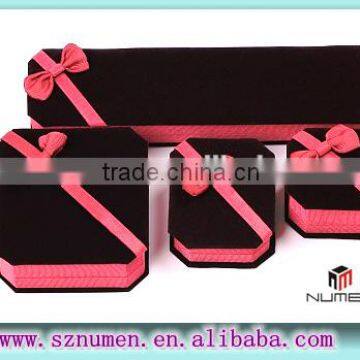 custom handmade jewelry gift boxes velvet jewelry package boxes