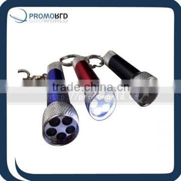 Mini 5-Led White Light Keychain Flashlight