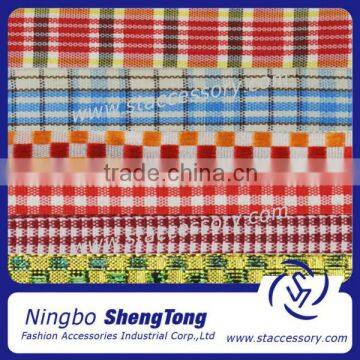 2014 custom scotland printing ribbon dacron ribbon for decoration